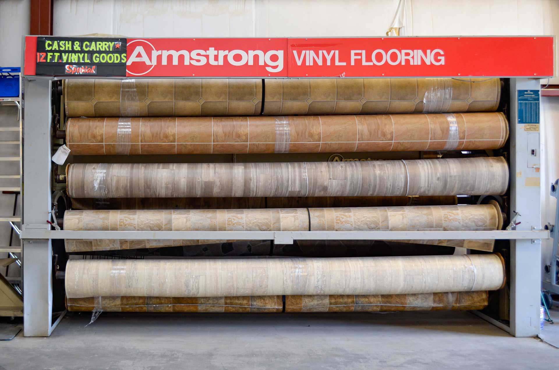 Sheet Vinyl Carpet Mills Outlet — Carencro, Louisiana